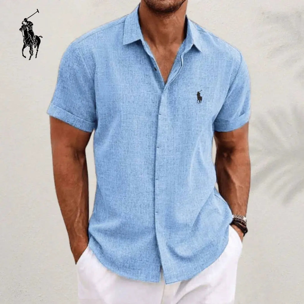Men's Elegant Linen Cotton Shirt