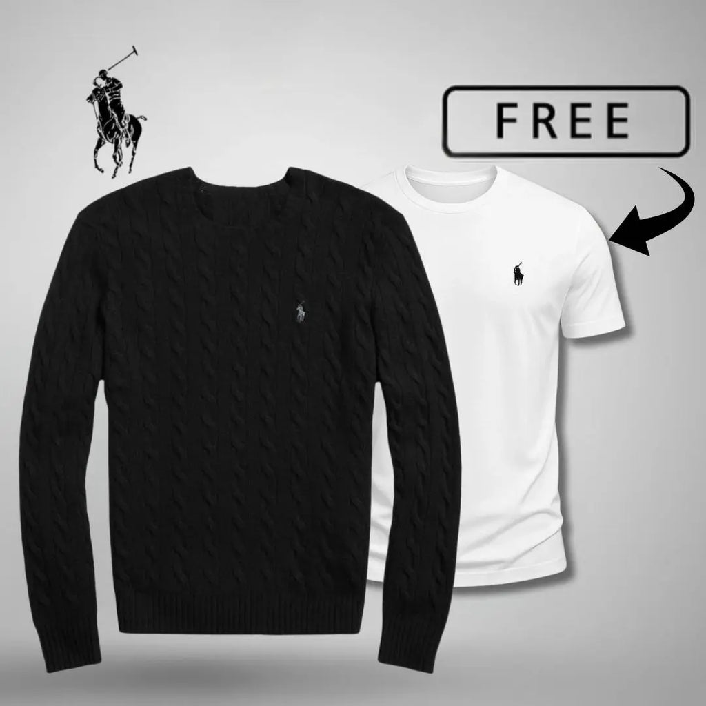Men's Premium Sweater™ + Free T-Shirt  🎁