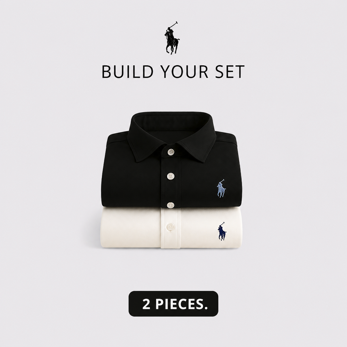 2-Piece Premium Dress Shirt Set
