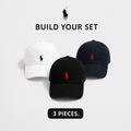 3-Piece Premium Cap Set